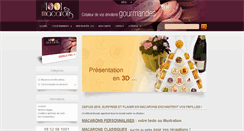 Desktop Screenshot of 1001macarons.com
